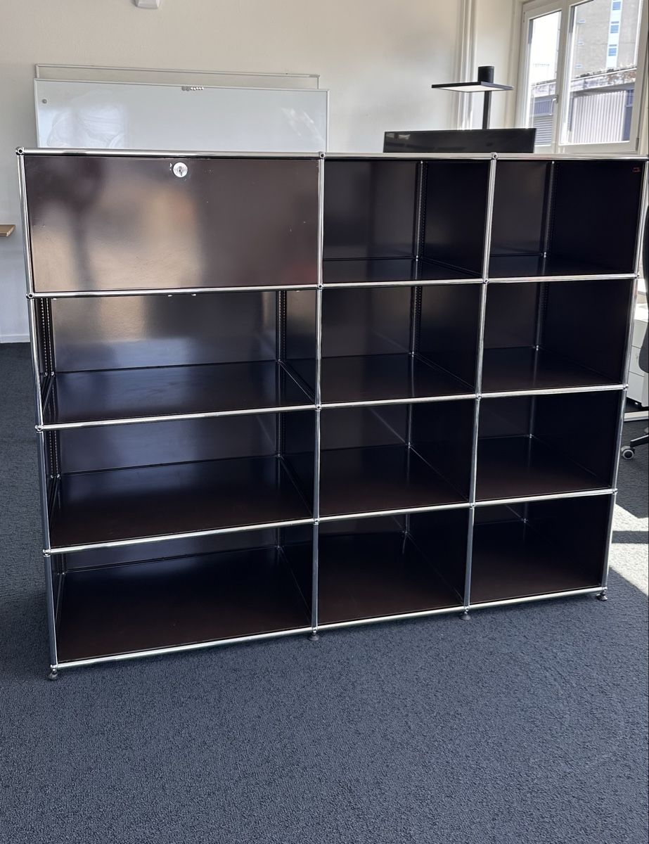 Scaffali: USM Haller Regal/Sideboard Braun – Usato da Tafers venduto da fredcardo