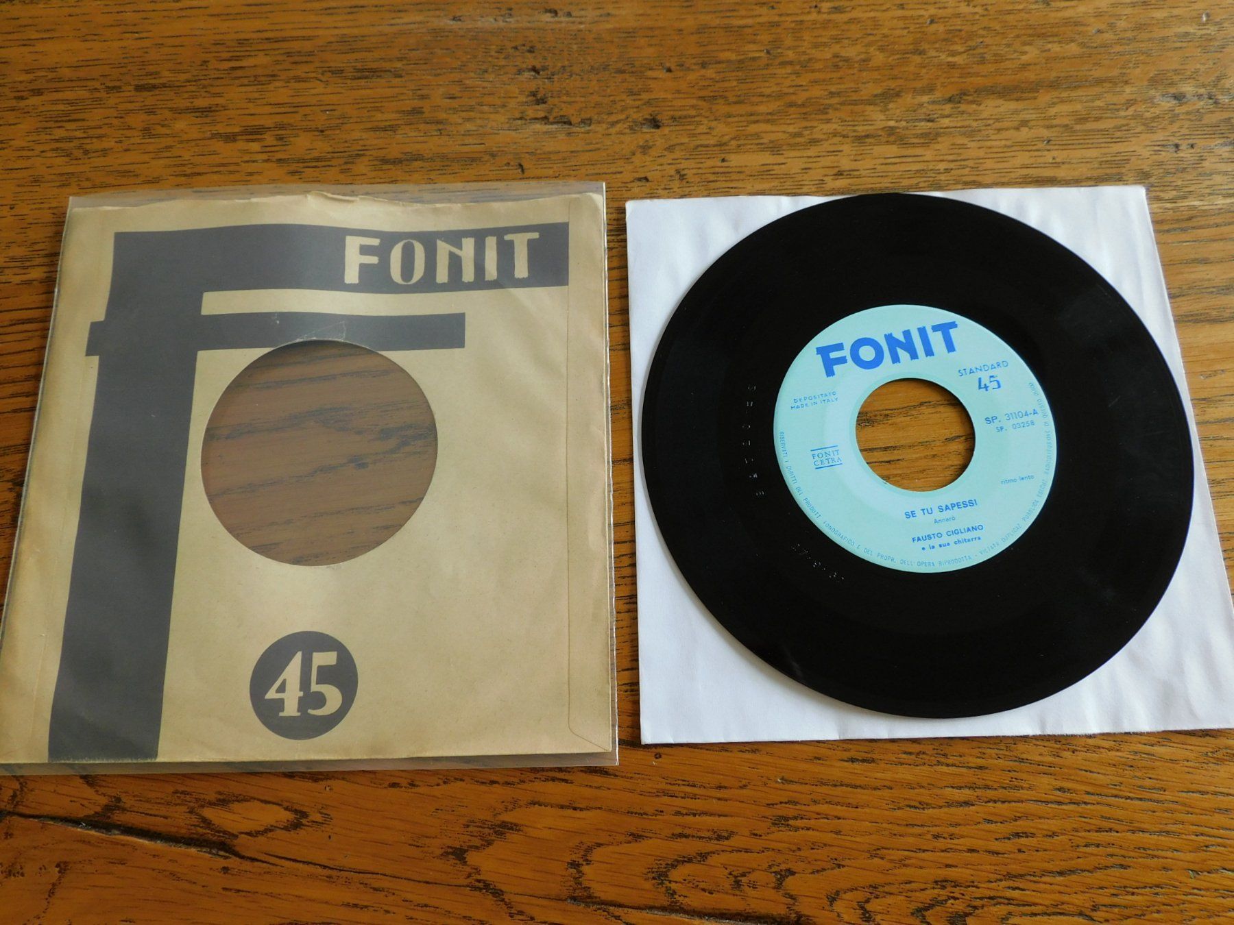 Schallplatten: Fausto Cigliano, No, Non Scordare – Gebraucht aus Emmenbrücke von lamorak 3