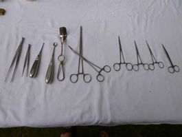 OP Besteck Frauenarzt Medizin Doktor Tätowieren Arzt Klinik