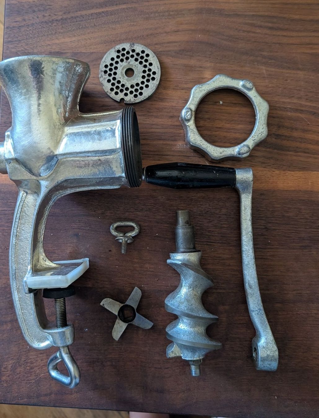 Appareils de cuisine: Fleischwolf manuell Metall gebraucht – D'occasion à Bern par Mauri74 3