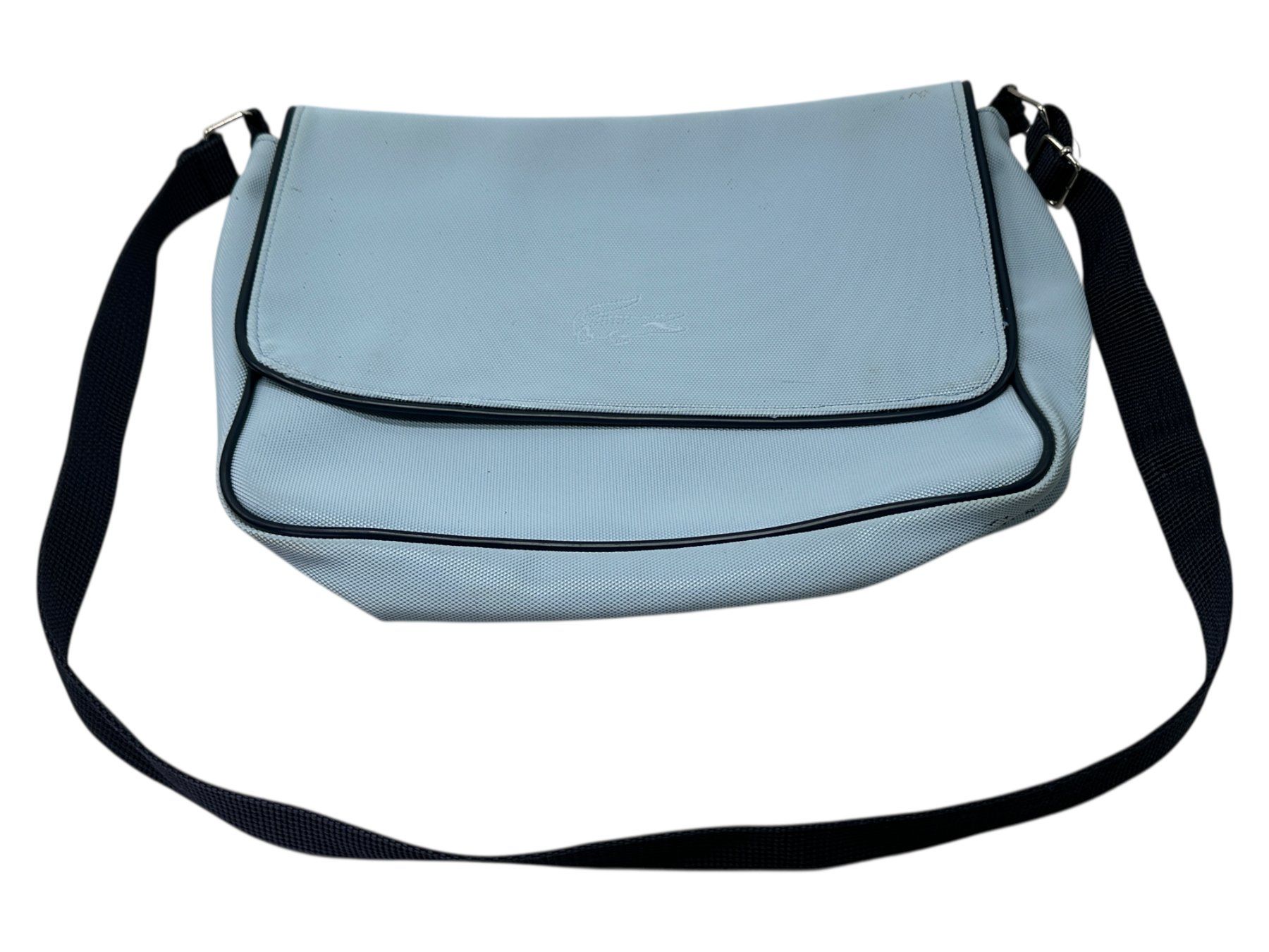 Lacoste Borse: Sac à bandoulière LACOSTE bleu clair – Usato da Morges venduto da objetsdepoque 2