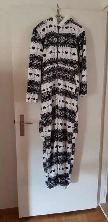 Norwegischer Overall mit Kapuze Damen Chicoree Grösse M (Neu (gemäss ...