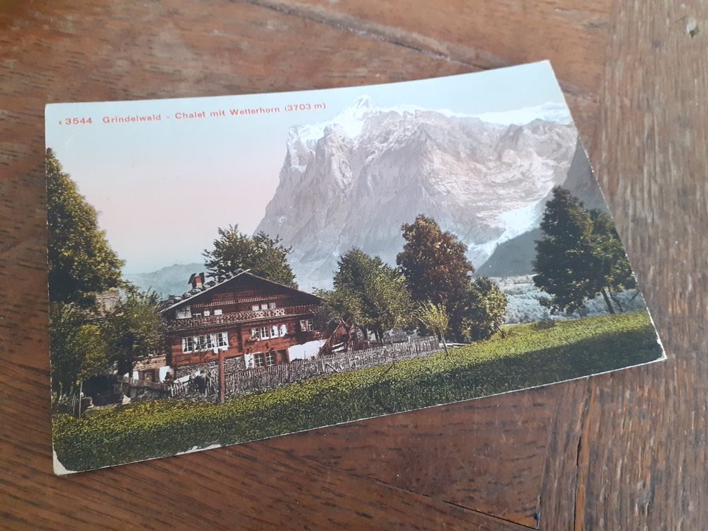 GRINDELWALD CHALET mit WETTERHORN Kaufen auf Ricardo