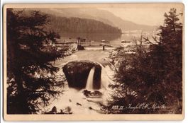 Fotografie St. Moritz, Innfall mit Brüc