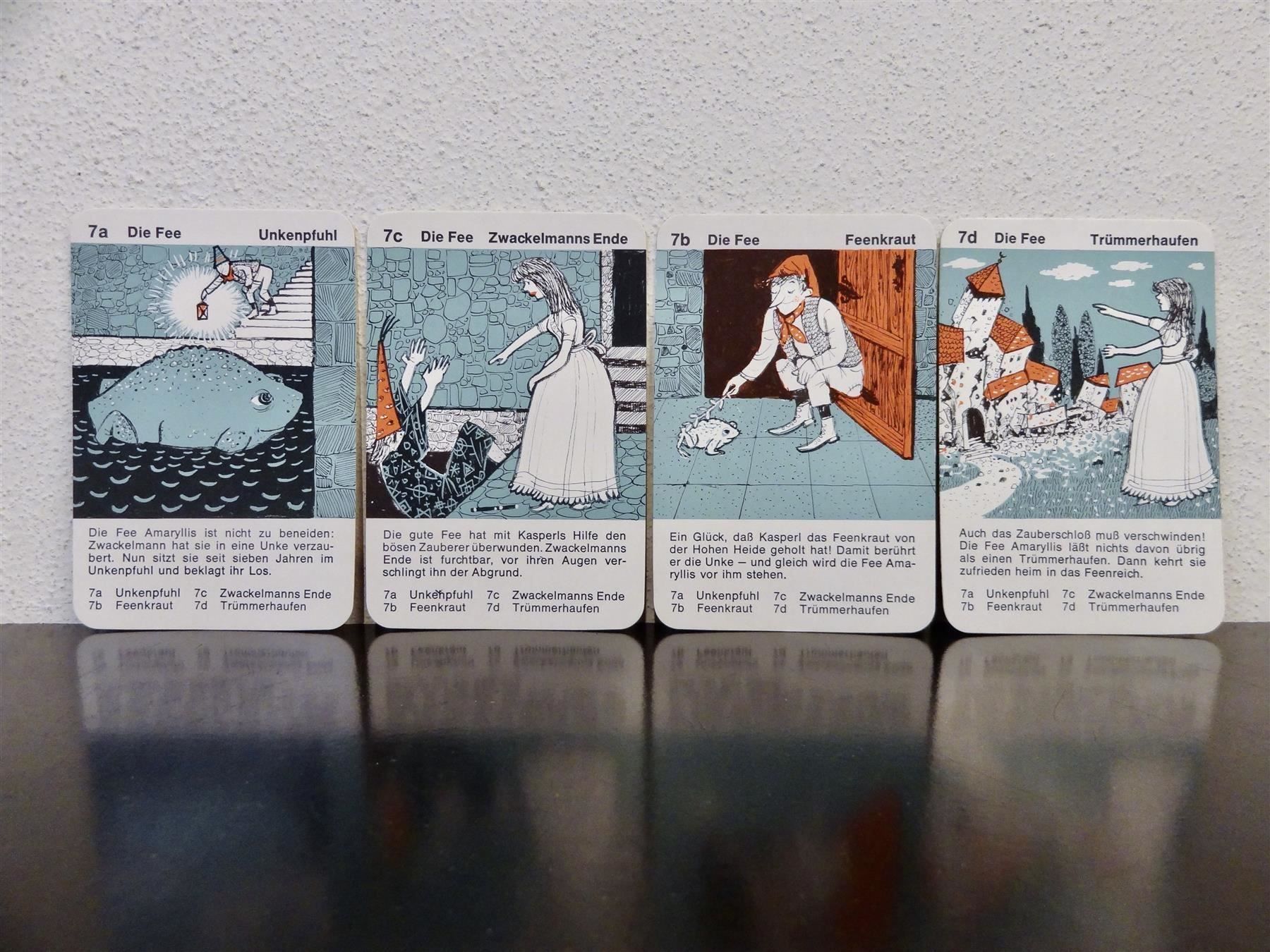 Spiele: altes Quartett RÄUBER HOTZENPLOTZ 1962 – Gebraucht aus Kerzers von wisaundso 9