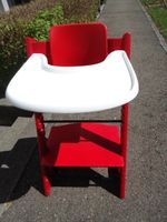 Stokke Tripp Trapp Hochstuhl, rot Gebrauchte sehn Sie Bilder