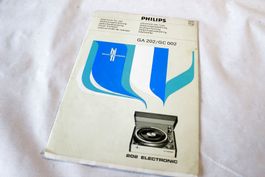 Manuel / Gebrauchsanleitung zu PHILIPS 202 ELECTRONIC