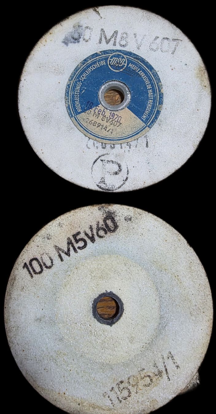 Tutti gli attrezzi: Lot de meules d'affûtage variées – Usato da La Chaux-de-Fonds venduto da mem_l6xm 5