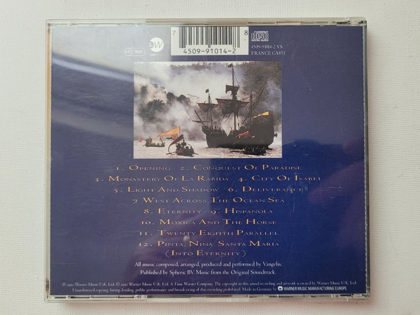 CDs: VANGELIS – 1492 – Gebraucht aus Neftenbach von Mador6 2