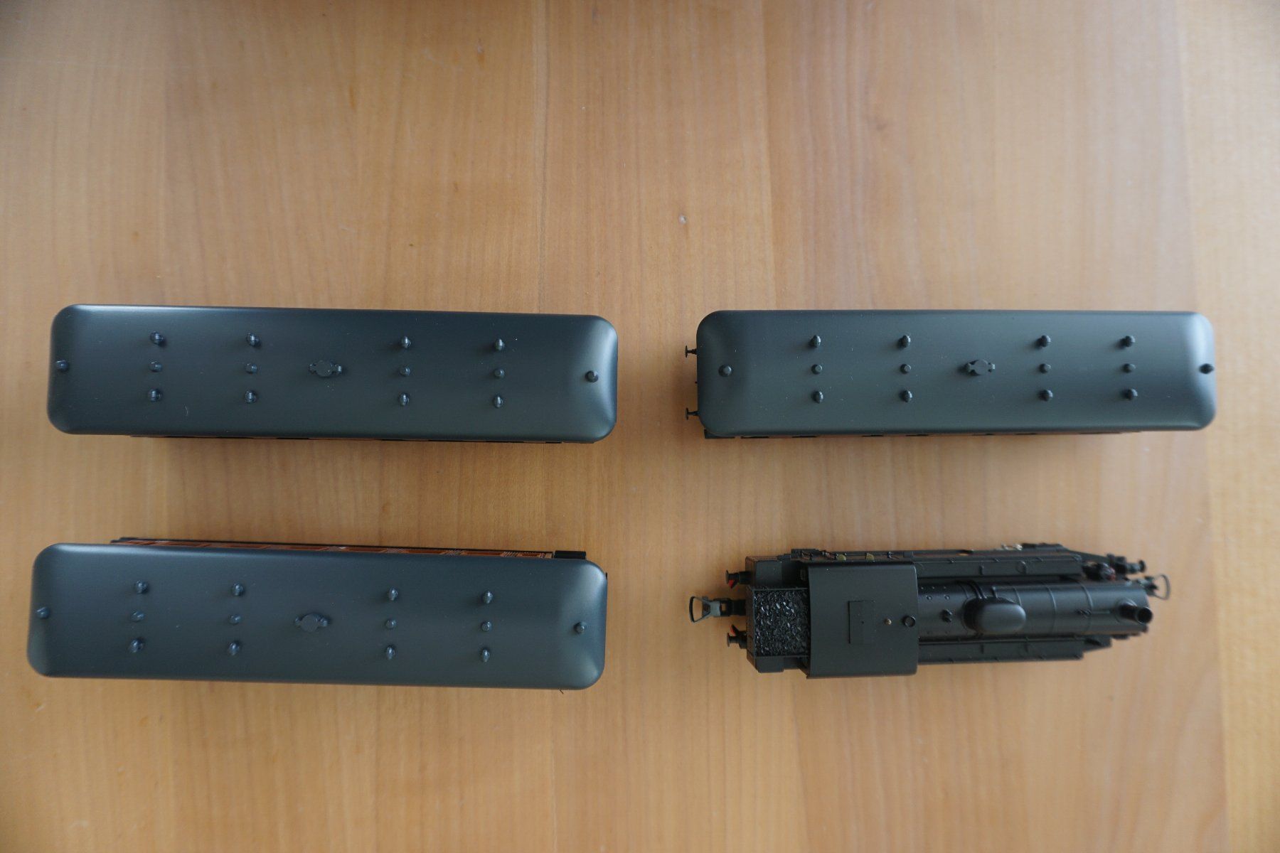 Trix Modellini di ferrovie: Trix 21264 HO= Holzzug-Set SJ ; passt zu Faller – Usato da Wohlen AG venduto da modellbahner-ch 3