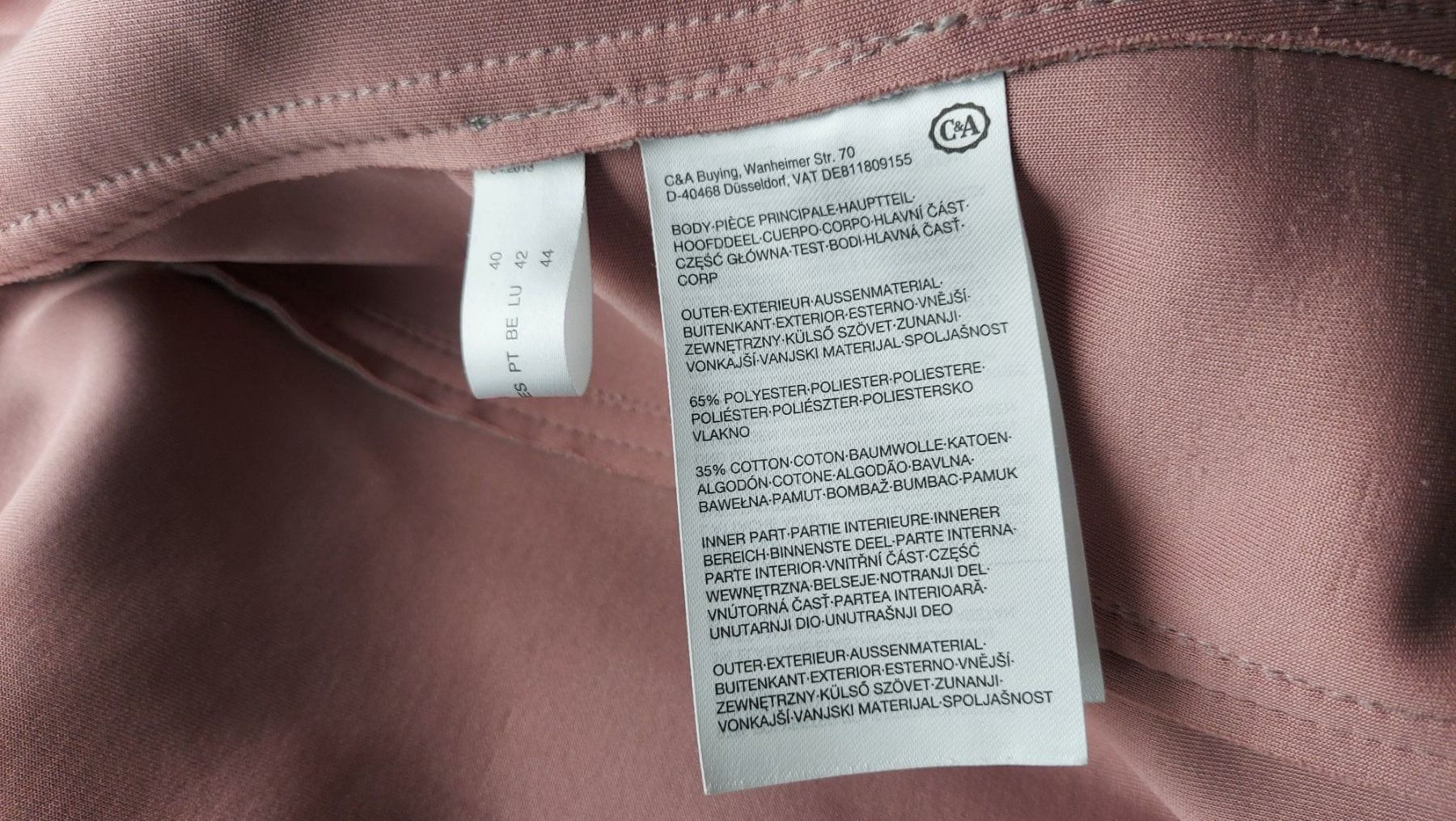 C&A Giacche: Jacke   Jessica   hellgrau   Gr.38/40 – Usato da Langnau am Albis venduto da kktdora 5