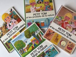 8 albums Petit Tom Alain Grée