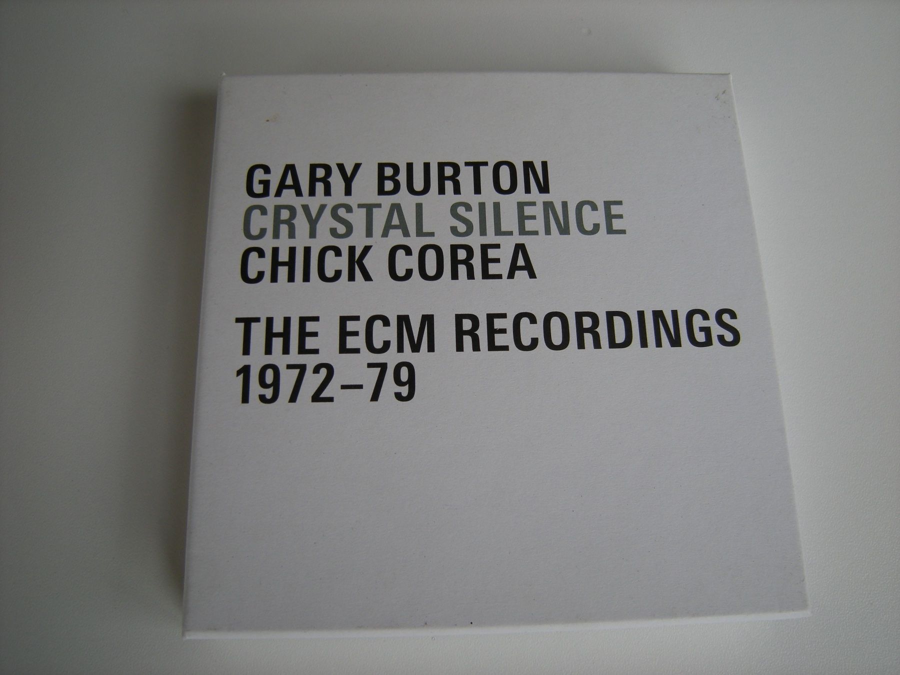 CD: GARY BURTON and CHICK COREA - Crystal Silence – Usato da Basel venduto da Ceebee62