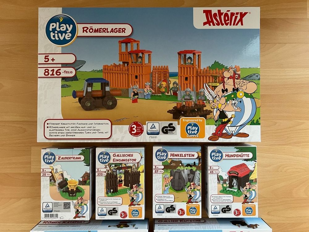 Playtive Clippys Asterix Obelix Sets Ninja Temple Kaufen Auf