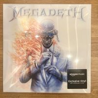 MEGADETH „S/T“ LTD EDITION VINYL LP LENTICULAR METALLICA RAR