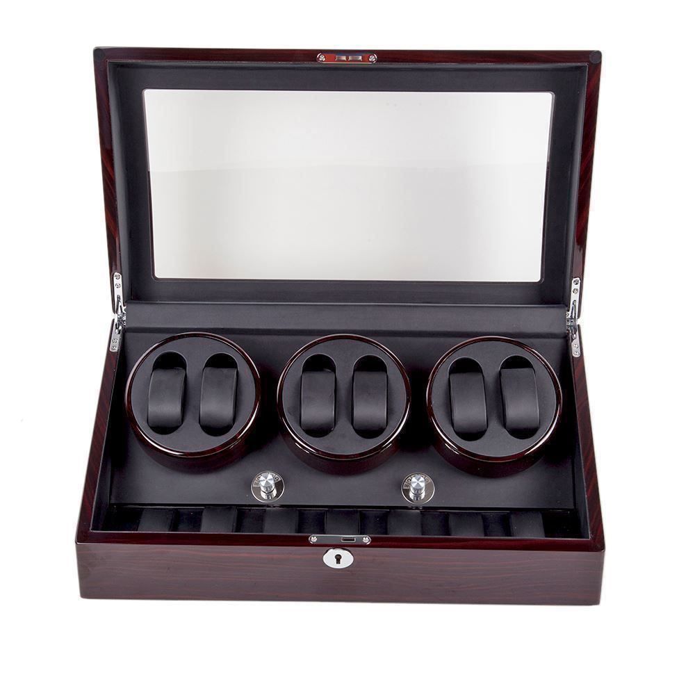 Uhrenboxen: Uhrenbeweger Uhrenbox f. 6+7 Uhren – Neu (gemäss Beschreibung) aus Thun von thunshop 3