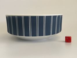 Schüssel Arzberg Athena Blau Matt geripptes Muster 1950/60