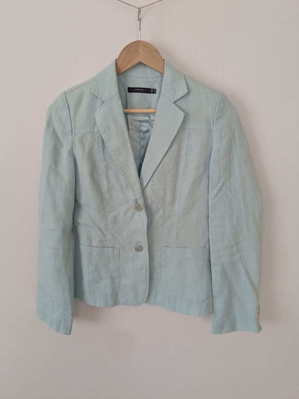 Ensembles & Tailleurs: Anzug Damen hellblau Leinen Grösse 34 /36  – D'occasion à Rorschach par olg_5qq2 6