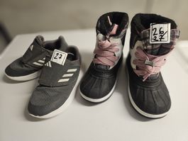 Adidas Schuhe und Winterstiefel Grösse 26 27 gebraucht