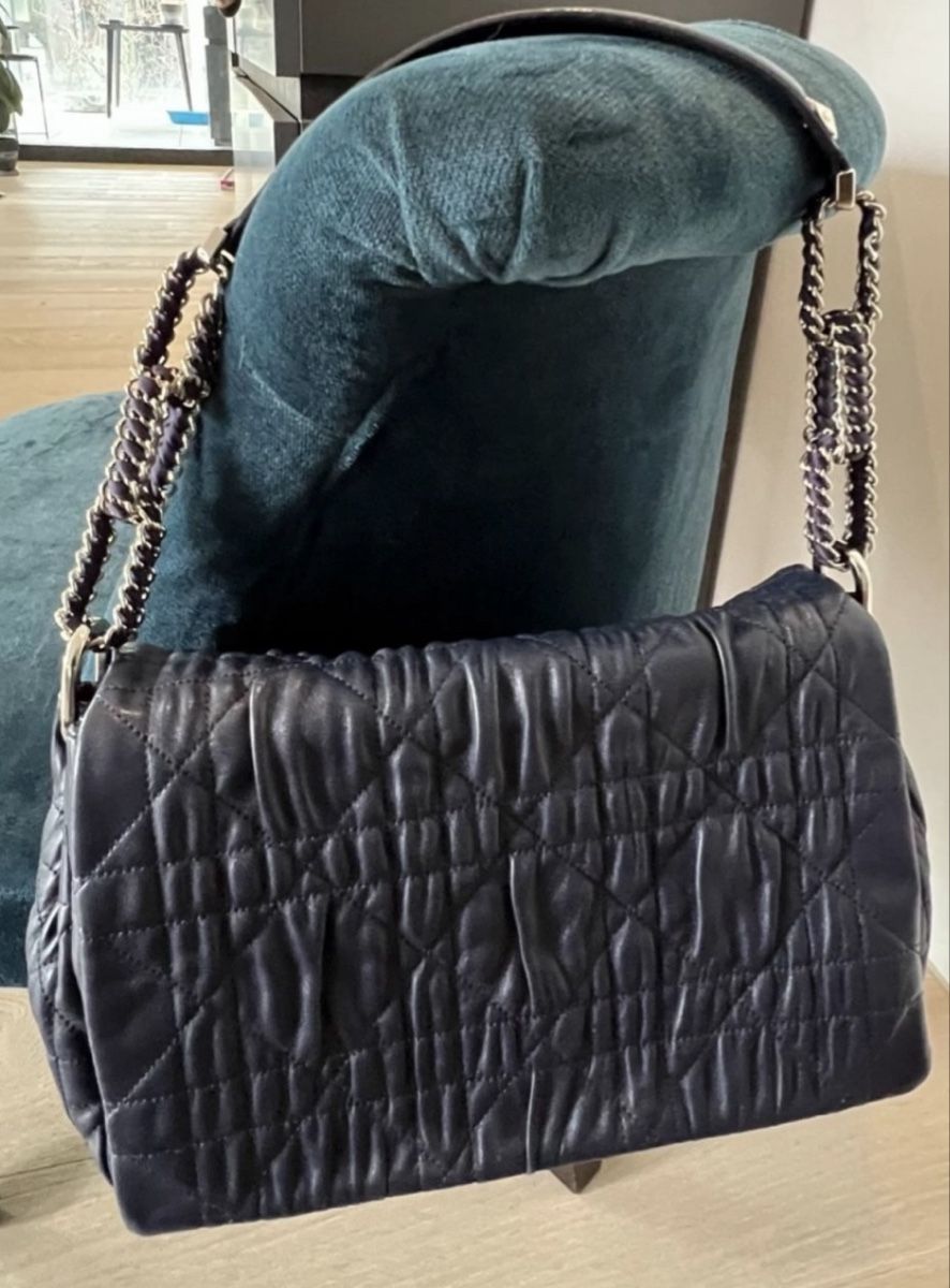 Dior Borse da donna: Borsa Dior originale rara, blu notte – Usato da Lugano venduto da fer_ckb9 3