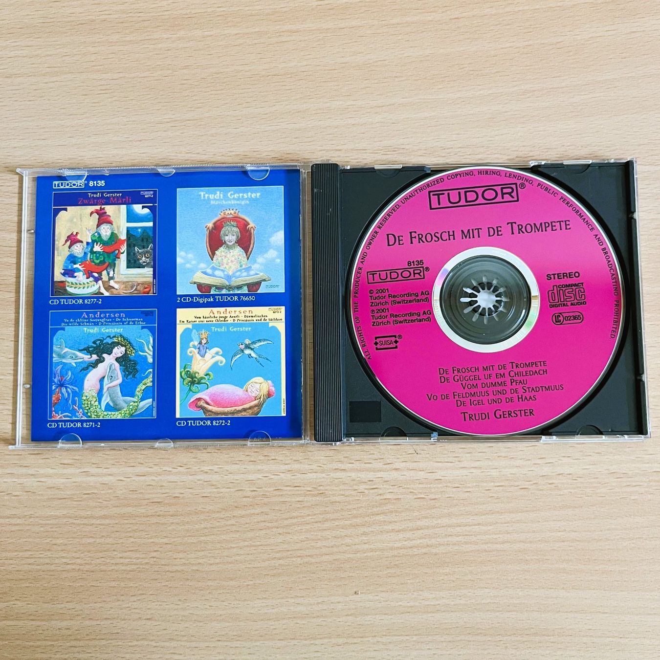 CDs: CD - Trudi Gerster - De Frosch mit de Trompete – Gebraucht aus Amlikon-Bissegg von allerlei-versand 1