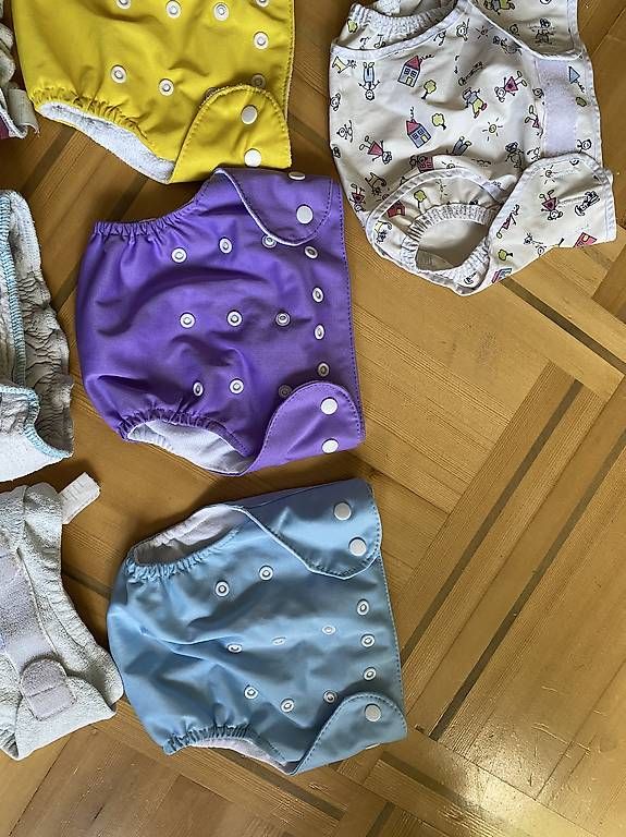 Secchi per pannolini & Pannolini: div. Stoffwindeln/Überwindeln – Usato da Niederuzwil venduto da wildhada 3