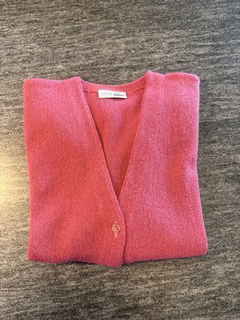 Strickjacke Chemise Lacoste rosa Grösse 40 guter Zustand