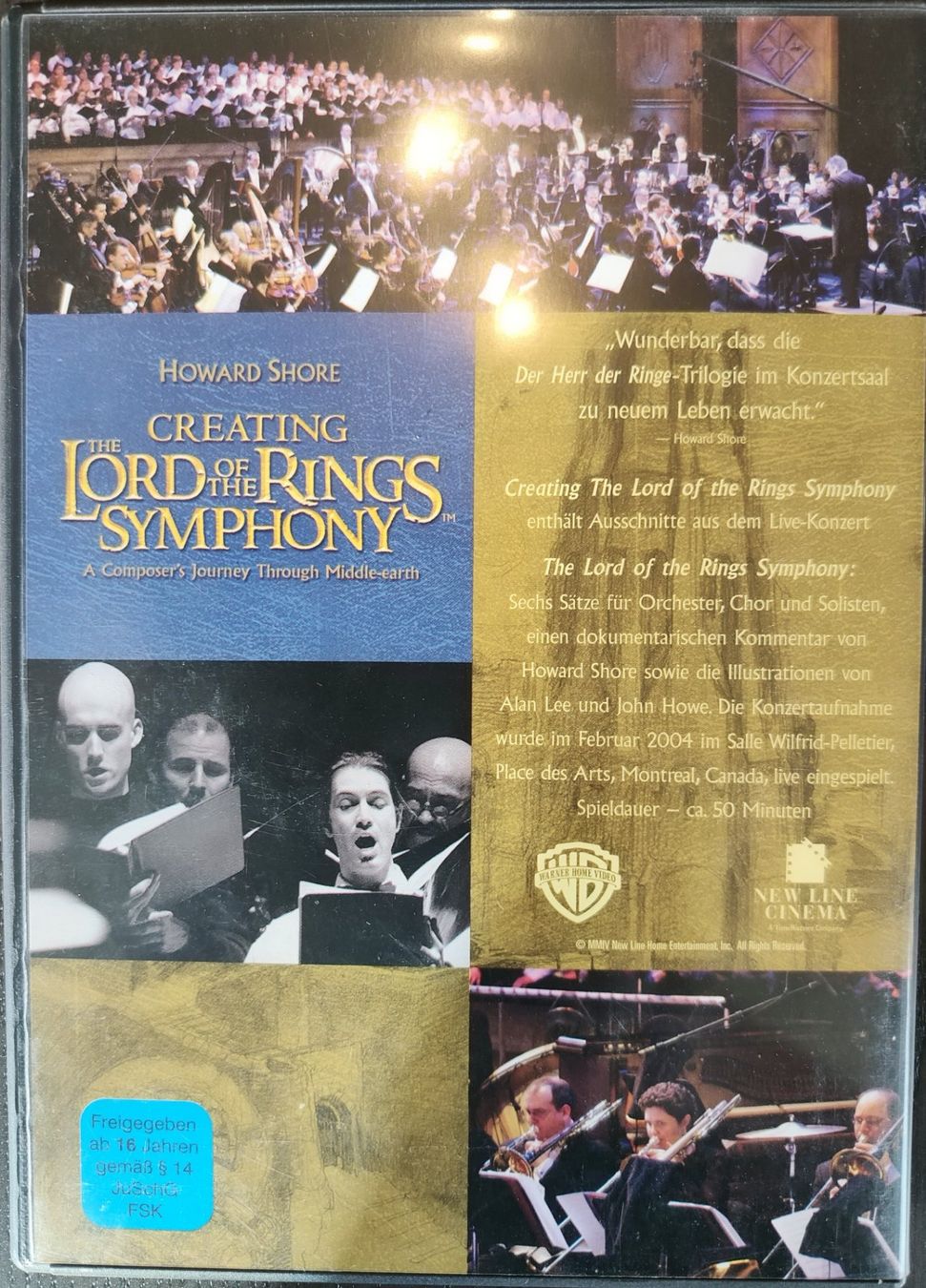 Alle DVDs: DVD Creating The Lord of the Ring Symphony – Neu (gemäss Beschreibung) aus Ziefen von MullerD 1