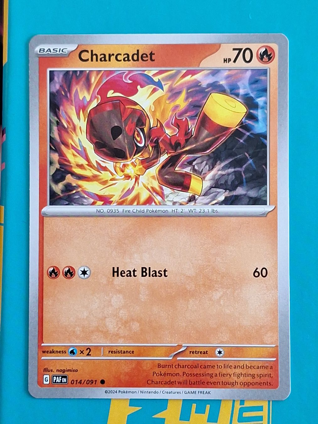 Pokémon Carte collezionabili: Charcadet - Pokemon Paldean Fates – Usato da Altstätten SG venduto da GGsGameshop