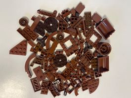 LEGO  -  diverse Steine ( Braun)