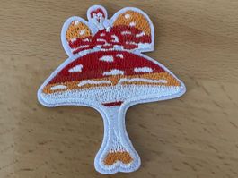 Champignon Pilz Fungo Patch Sticker Aufnäher 18