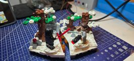 LEGO Star Wars Diorama mit Figuren