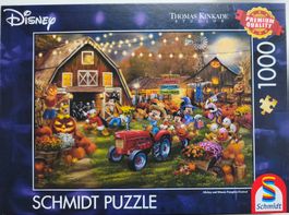 1000 Puzzle Schmidt, Mickey + Minnie Pumpkins Festival