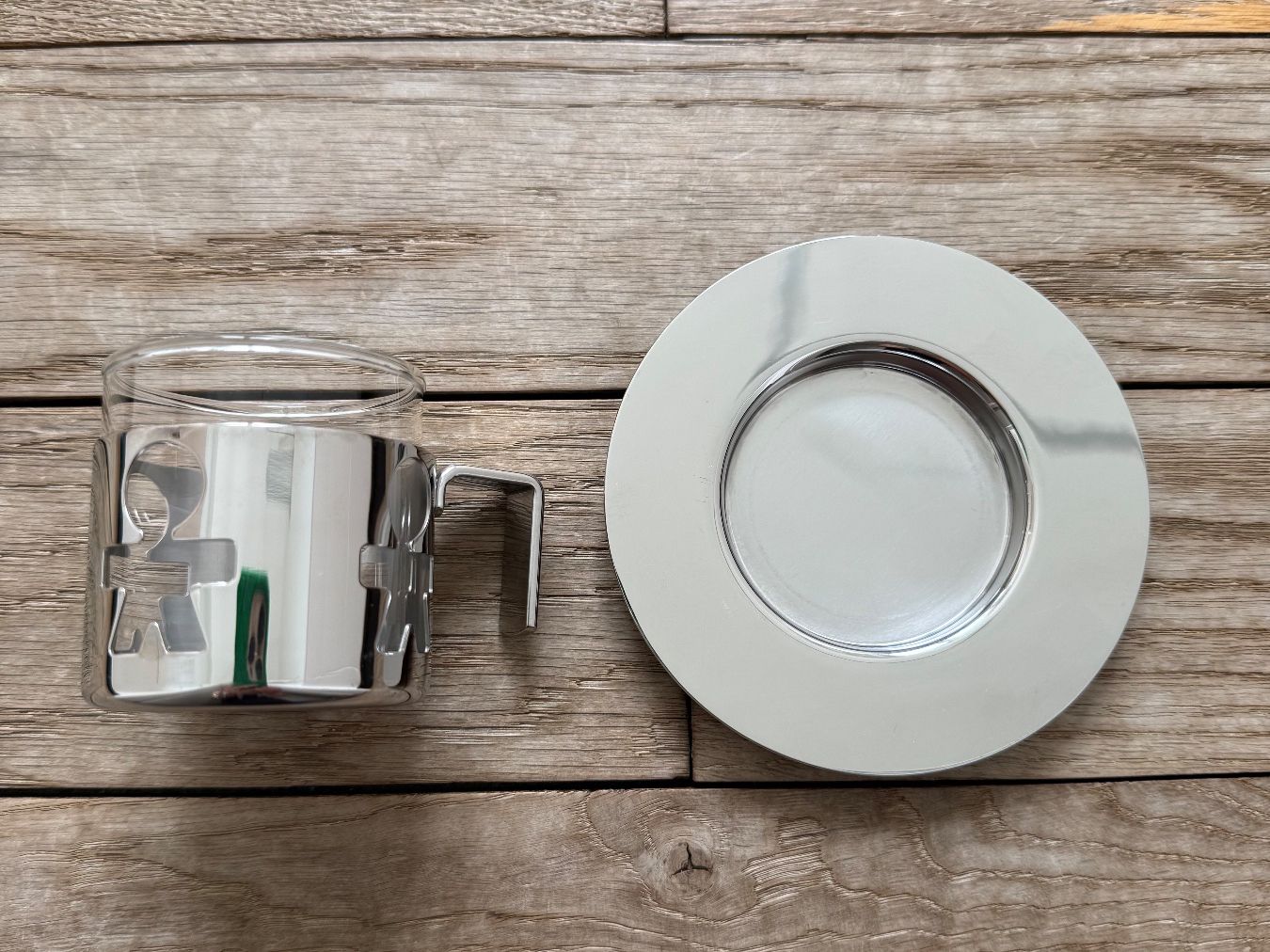 Alessi Set di piatti: 4er Set Espressotassen Girotondo Alessi – Usato da Luzern venduto da Mamutpe 2