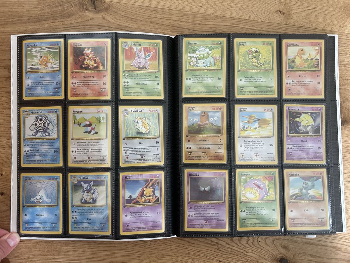 Pokémon Carte collezionabili: Sammlung Pokemon 1. Edition Baseset Deutsch – Usato da Berg (Dägerlen) venduto da nzelli