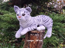 KATZE - Plüschtier - Neu - Länge: 29 cm