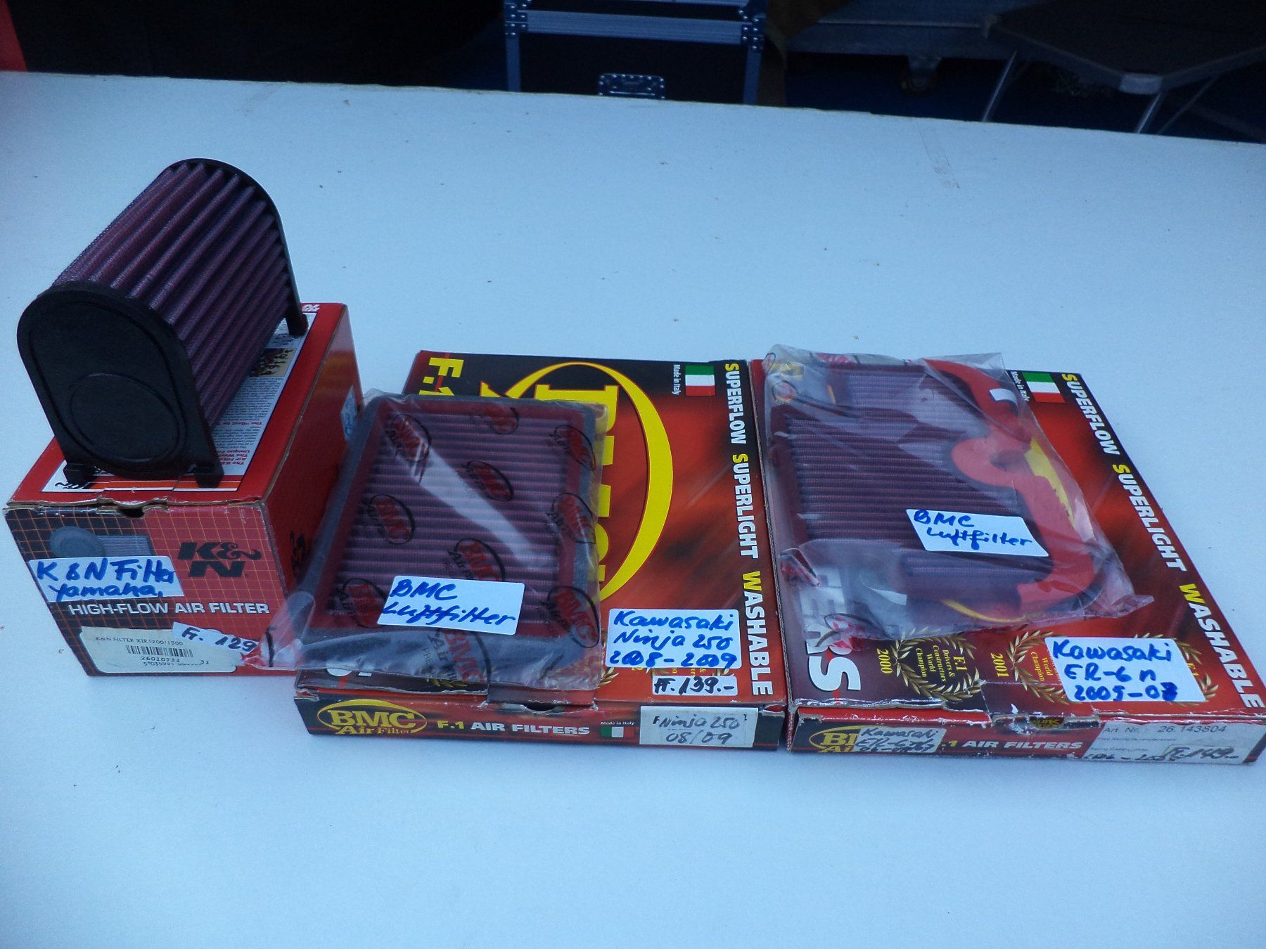 Ventilazione: Yamaha & Kawasaki K&N Filter & Luftfilter – Nuovo e nell'imballaggio originale da Oetwil am See venduto da Avenger07