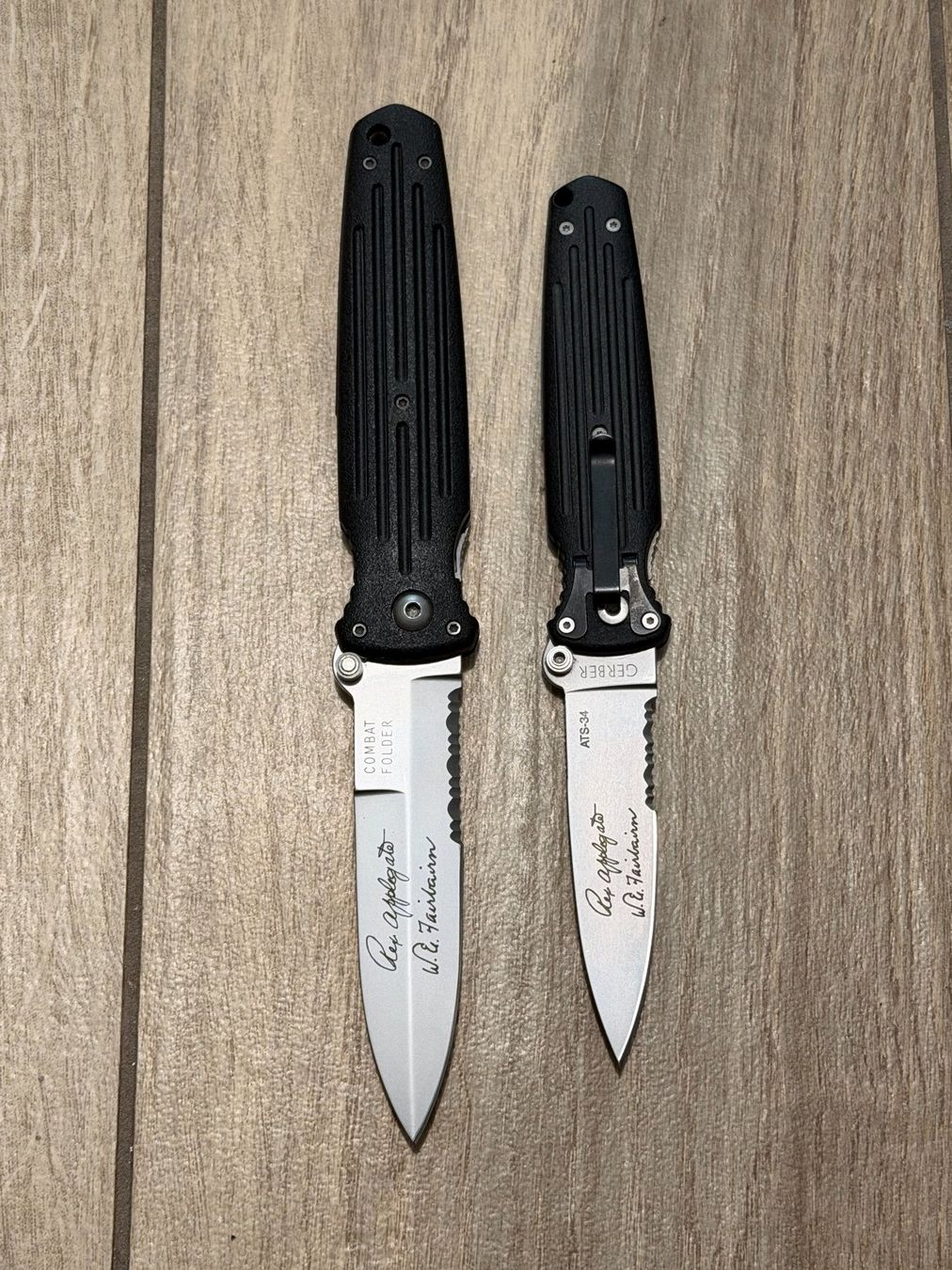 Gerber Militärmesser: Gerber Applegate Set: Combat Folder + Covert First Run ATS34 – Neu (gemäss Beschreibung) aus Liestal von ElektraG 2