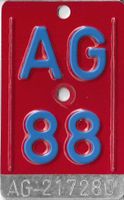 Velonummer AG 88