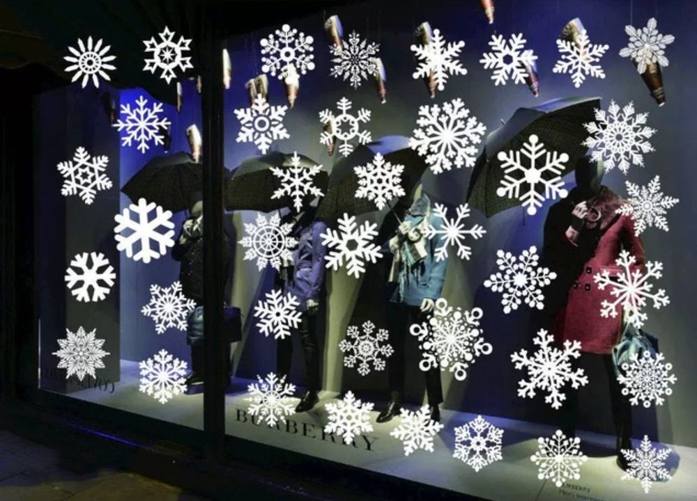 Kleber Sticker Aufkleber Fenster Weihnachten Advent Winter | Kaufen auf ...