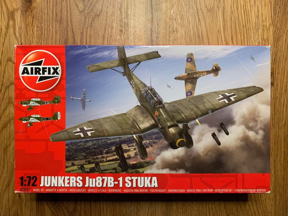 Airfix Junkers Ju87 B-1 STUKA 1/72 + Mask | Kaufen Auf Ricardo