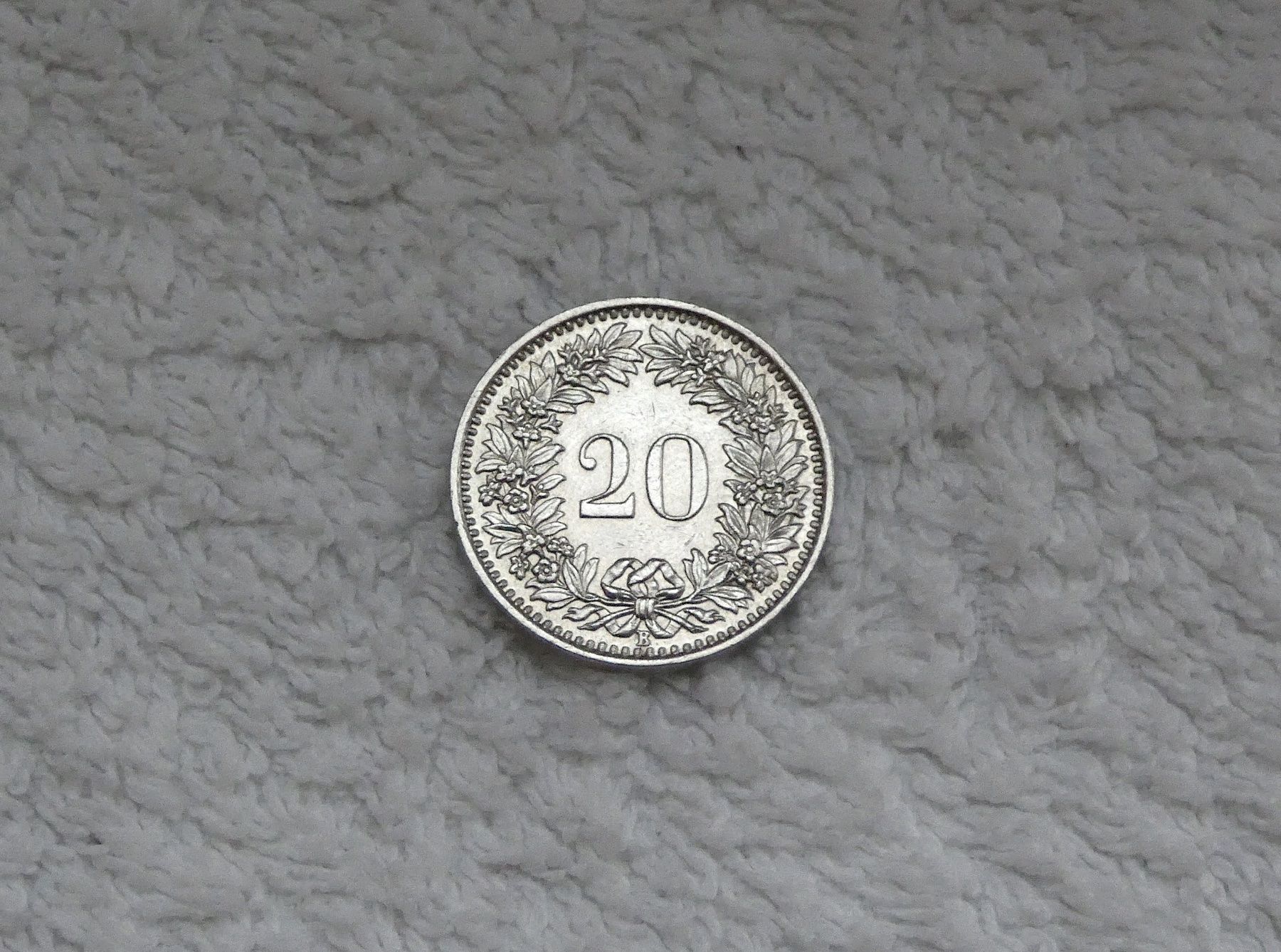Alle Münzen: 20 centimes/rappen 1960 – Gebraucht aus Nyon von Ilmi09 1