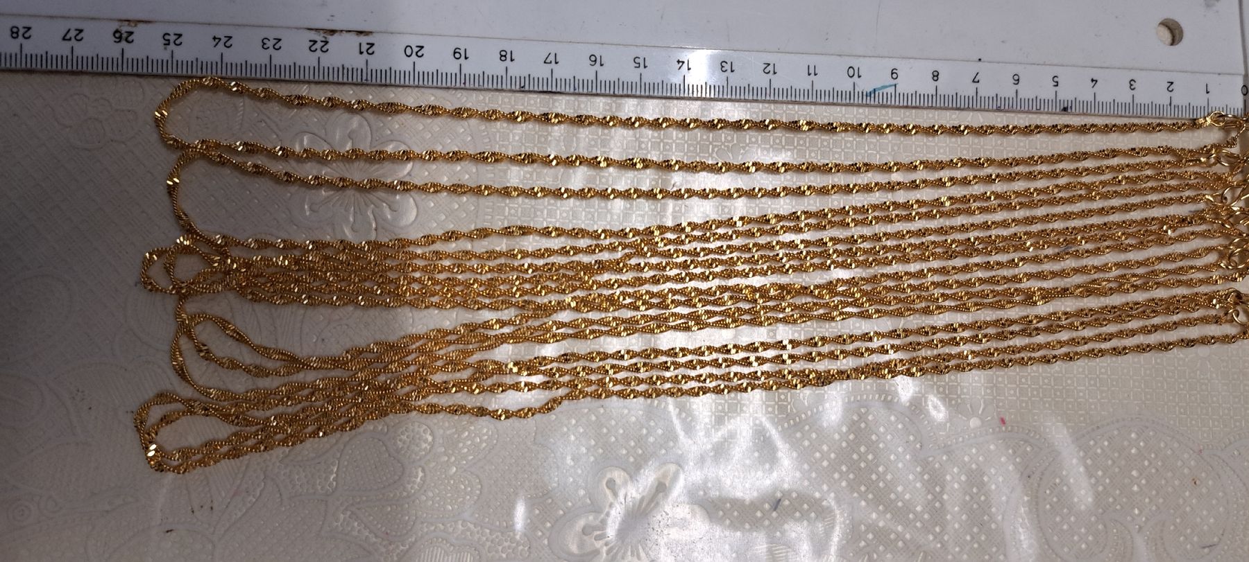 Catenine: Gold Chains Collection - 8 New Strands – Nuovo (secondo la descrizione) da Bern venduto da mahilini 2