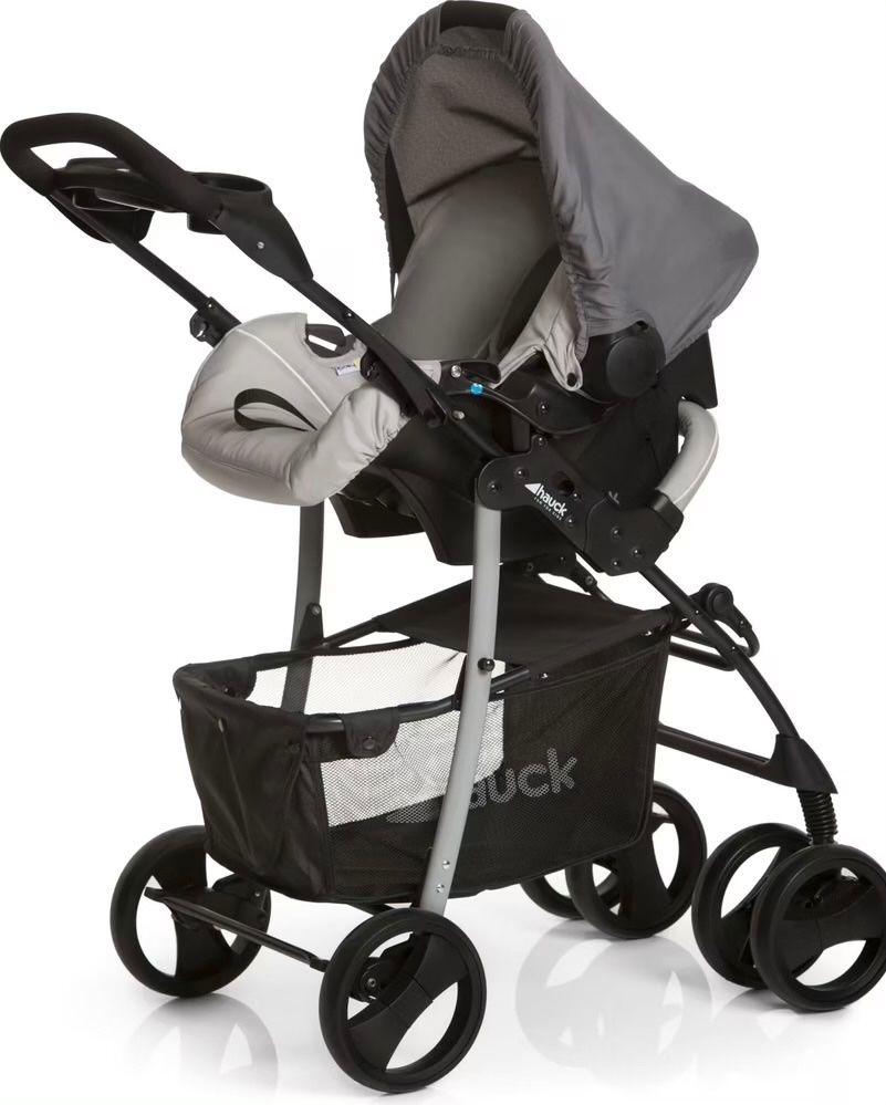 Hauck Kinderwagen: Hauck Shopper SLX Trioset grey/stone – Neu und originalverpackt aus Basel von Seifehuesli 3