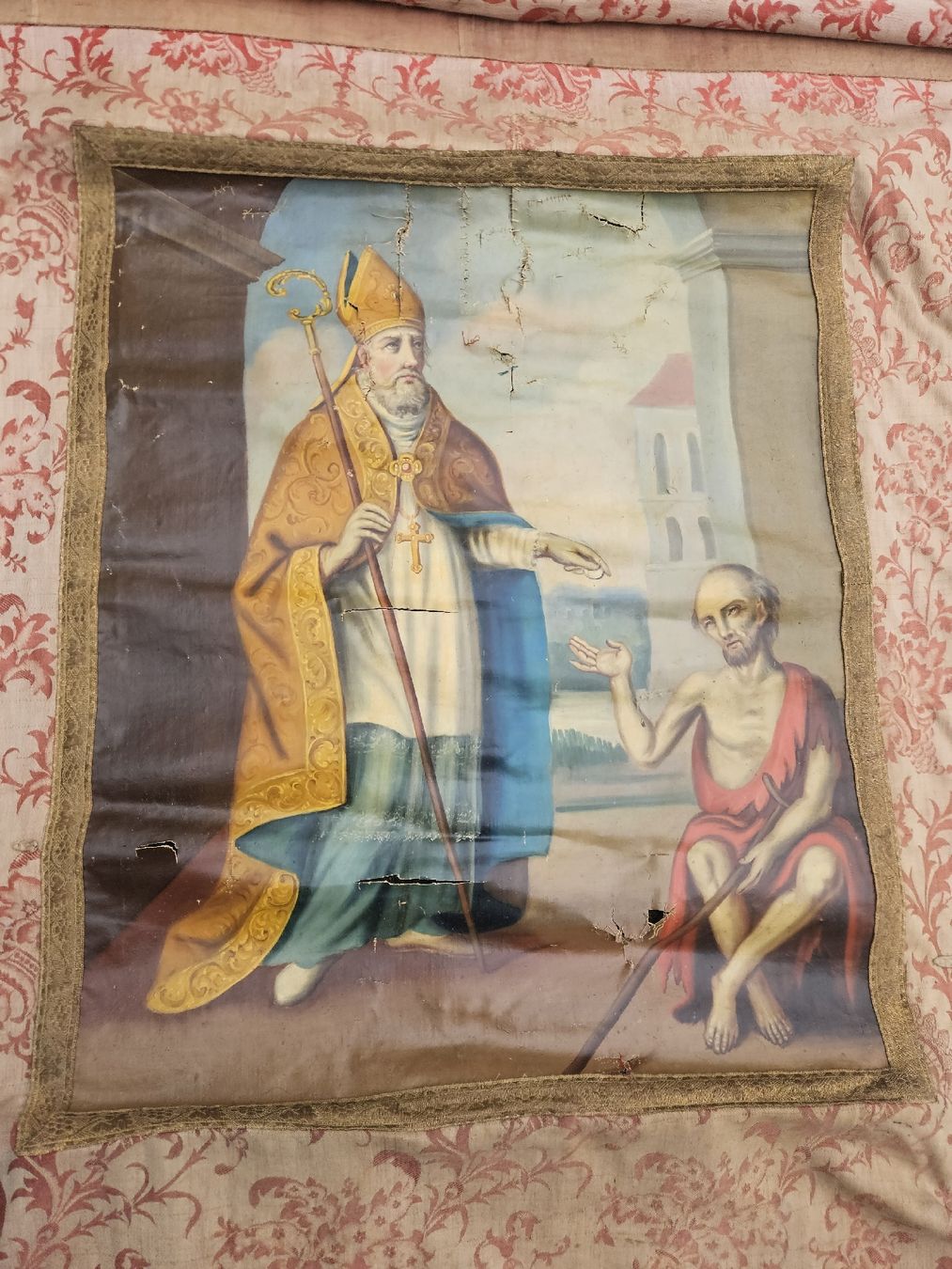 Tableaux: gemälde prozesion.appenzell ai – Défectueux à Schwellbrunn par Omega-alpha 4