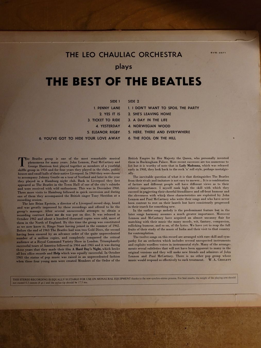 Dischi in vinile: LP: The Leo Chauliac Orchestra – Usato da Ennetmoos venduto da Billi20 1