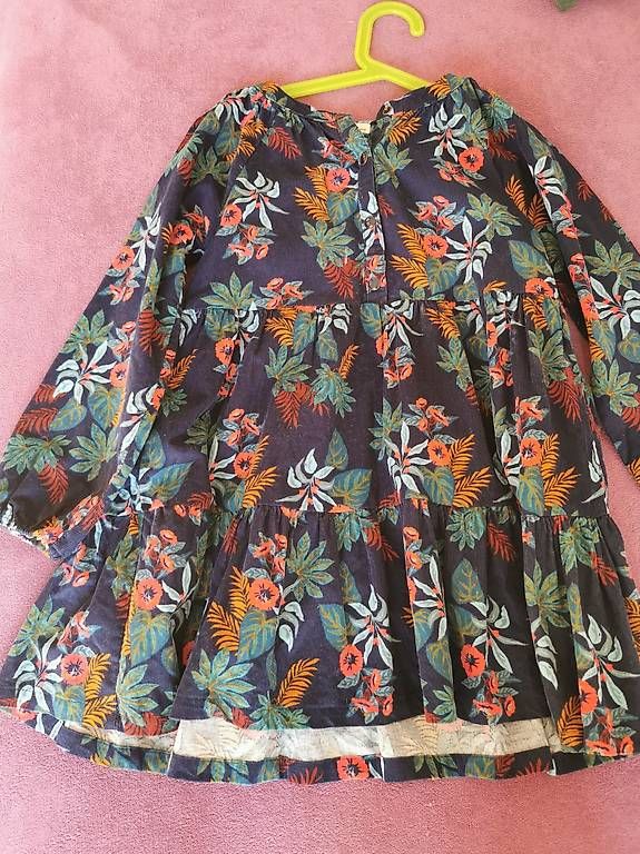 Kleider & Röcke: Buntes Cord Kleid gr 128 – Gebraucht aus Riehen von LaurJer 1
