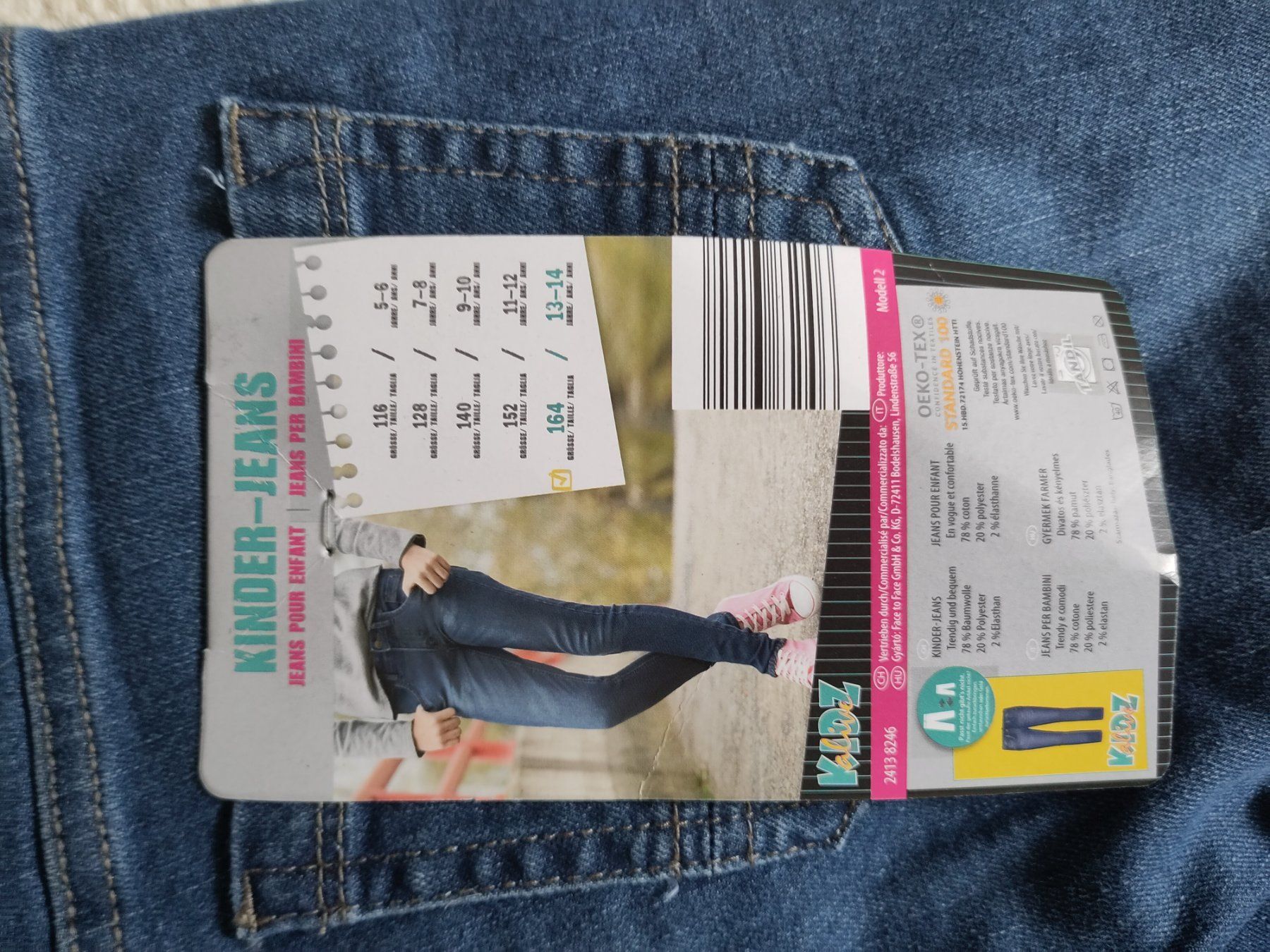 Pantaloni: Jeans elastisch Gr: 164 – Nuovo (secondo la descrizione) da Basel venduto da Bar08 2