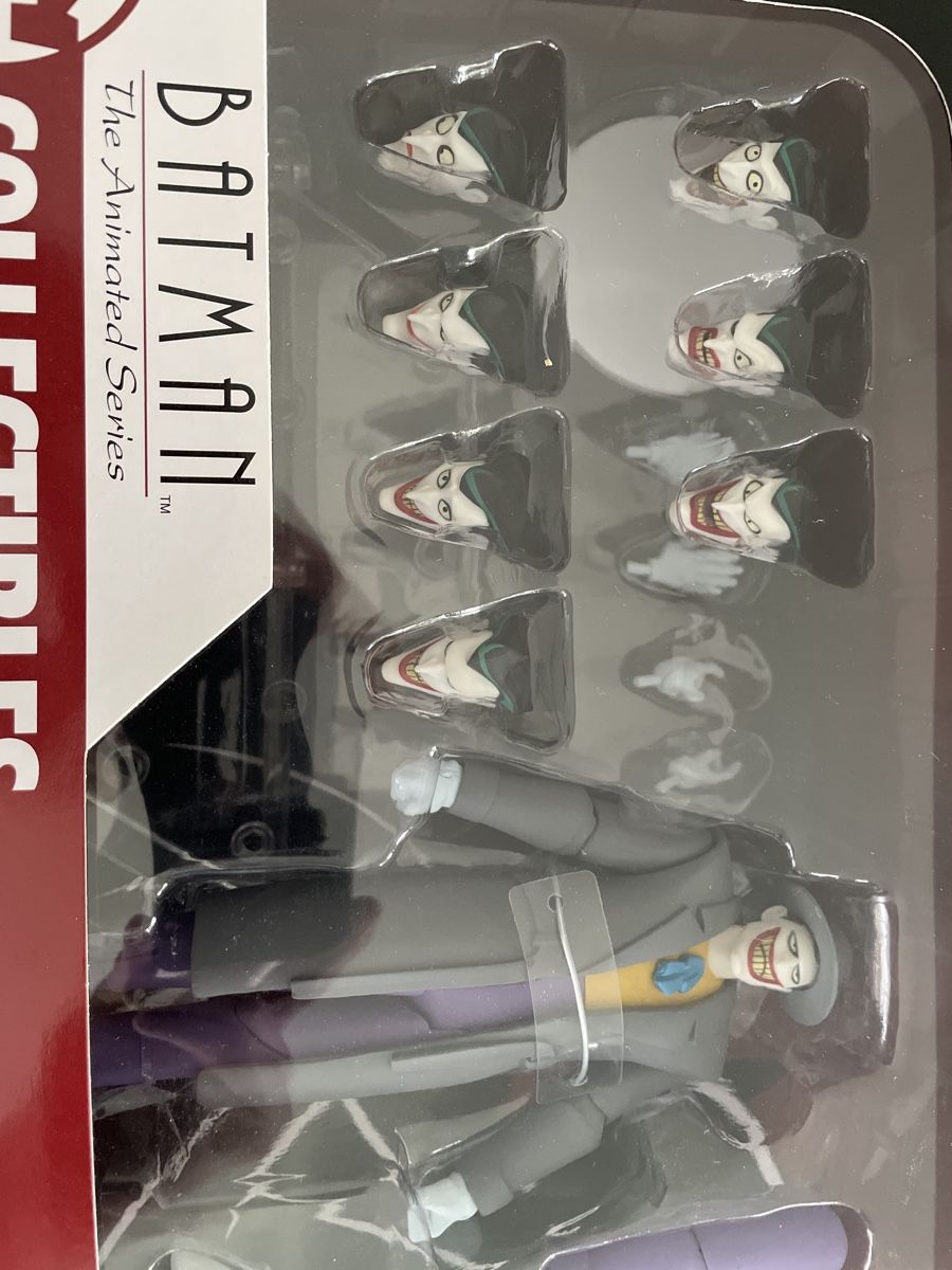 Giocattoli: Batman Animated Series Joker Expression Pack DC Collectibles – Nuovo e nell'imballaggio originale da Dombresson venduto da Bru-Way.WE.co 3