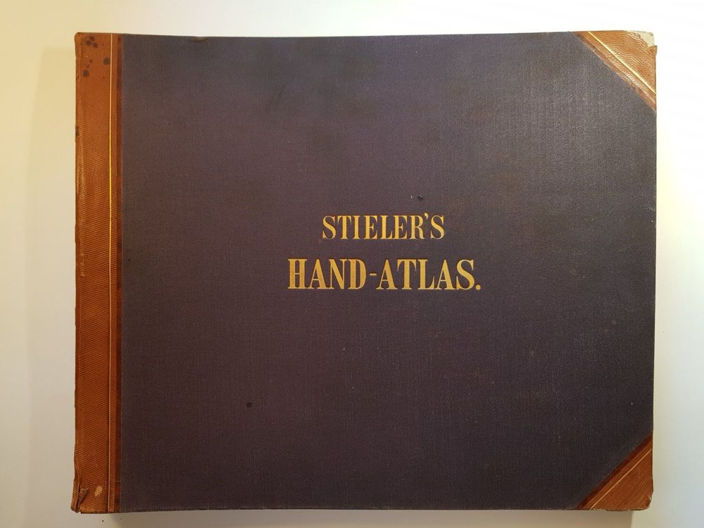 Stieler's Hand-Atlas, von Adolf Stieler ca. 1882 bis 1892 | Kaufen auf ...